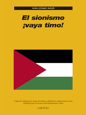 cover image of El sionismo ¡vaya timo!
